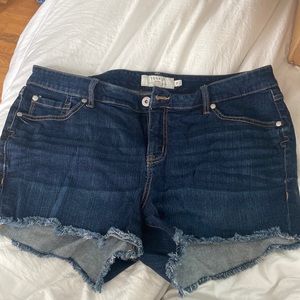 Torrid size 18 denim shorts
